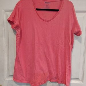 Coral Short Sleeve Tshirt Size XL